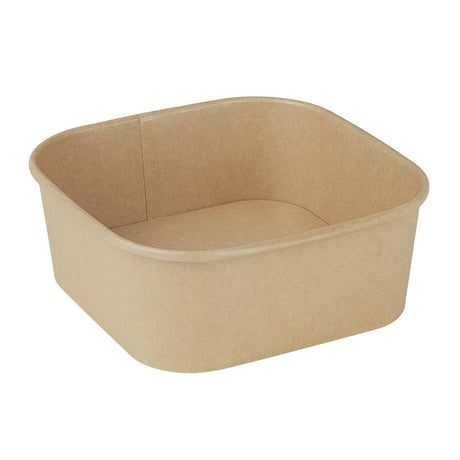 Fiesta Recyclable Square Container Base - 1200ml (Pack 300) HW017 - Whisk Hospitality - HW017
