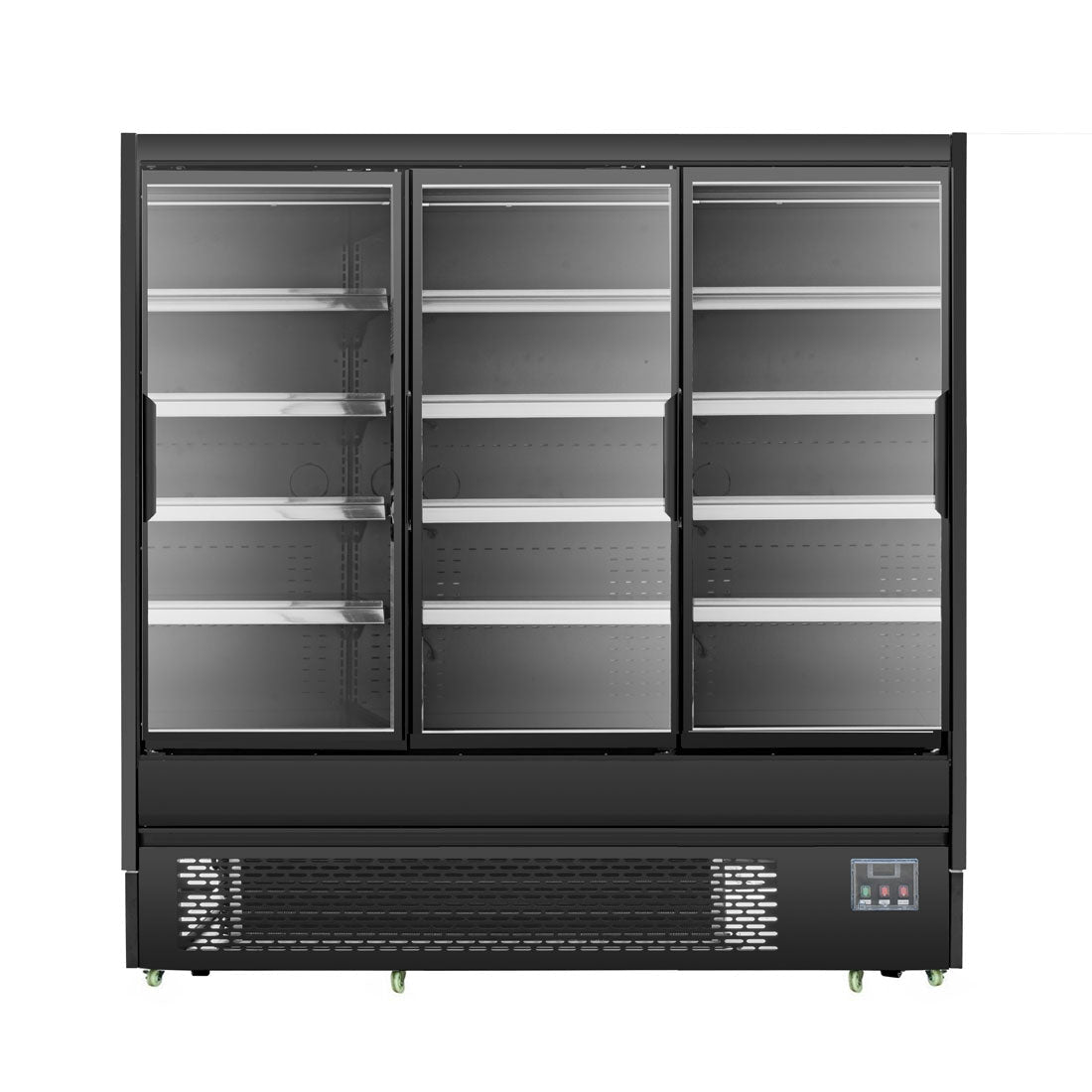 Bonvue 4 Shelves Open Chiller with Tempered Glass Doors - OD - 2080P - Whisk Hospitality - OD-2080P