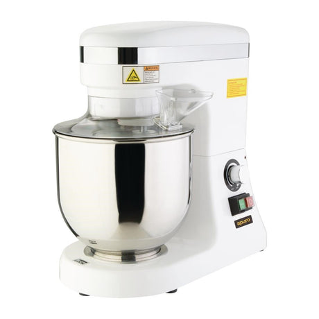 Apuro Planetary Mixer White - 7Ltr DB266 - A - Whisk Hospitality - DB266-A