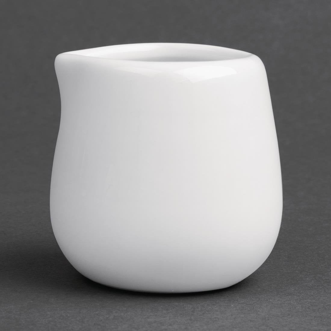 Olympia Whiteware Cream/Milk Jug - 1.5oz (Box 12) C203 - Whisk Hospitality - C203