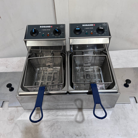 Roband F25 Countertop Split Pan Fryer - Whisk Hospitality - 878880