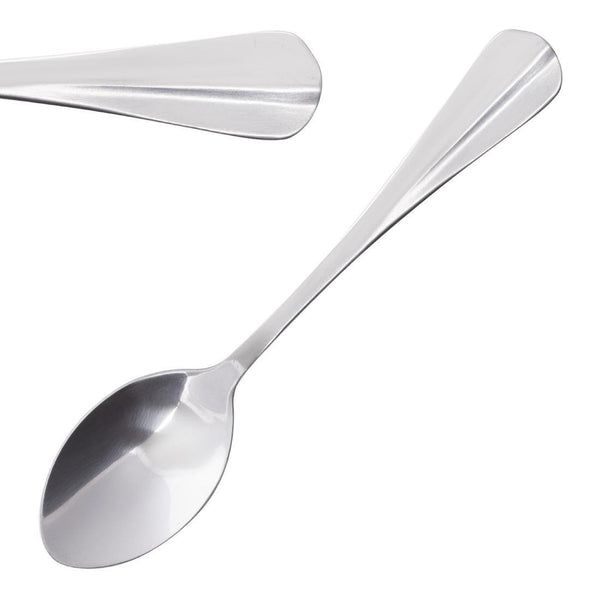 Olympia Baguette Dessert Spoon St/St (Box 12) D600 - Whisk Hospitality - D600