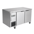 Thermaster Stainless Steel Double Door Workbench Freezer - TL1200BT - Whisk Hospitality - TL1200BT