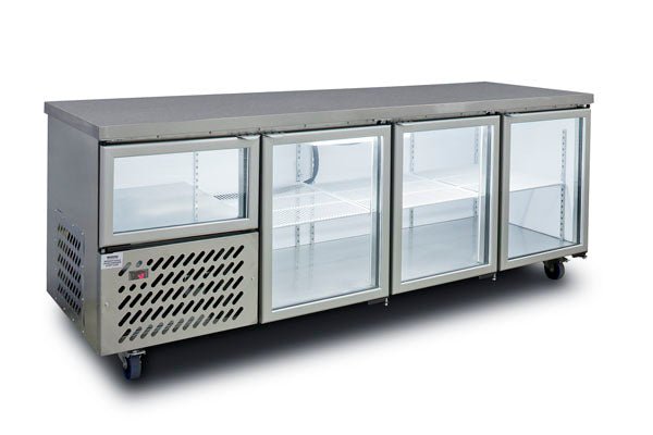 Anvil Glass Door Under Bar UBG2400(H) - Whisk Hospitality - UBG2400(H)
