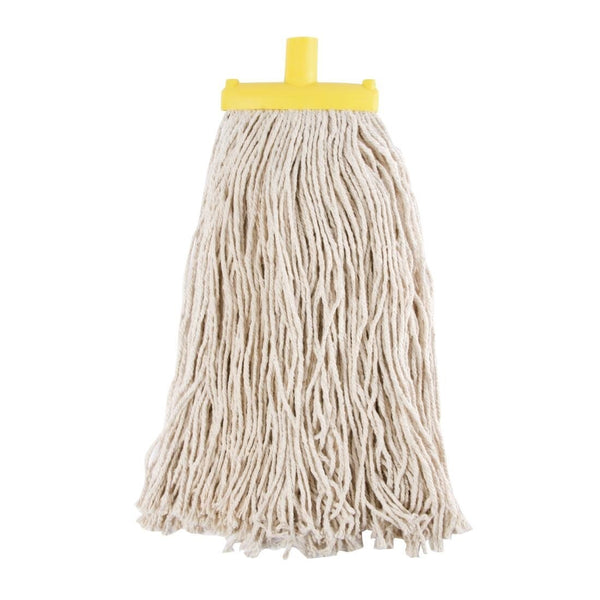 Jantex Prairie Kentucky PY Yarn Socket Mop Yellow 450gm 16oz DN828 - Whisk Hospitality - DN828