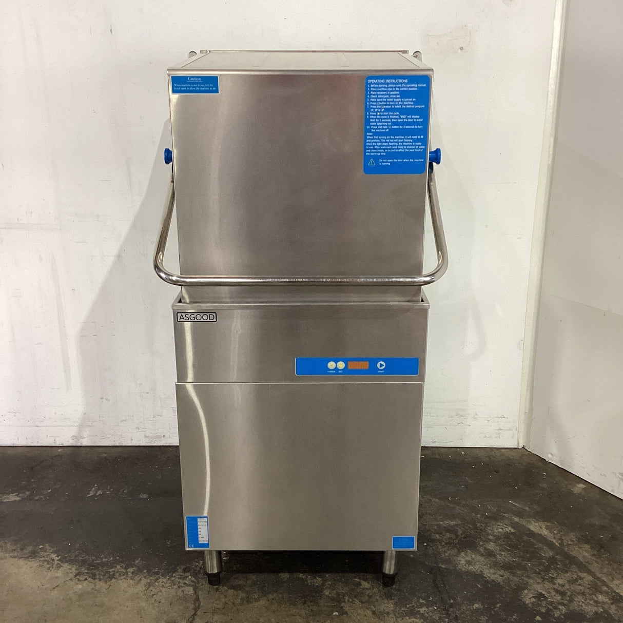 Asgood PTD601D Pass Through Dishwasher - Whisk Hospitality - 801496