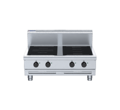 Waldorf 800 Series In8400R5F B 900Mm Electric Induction Cooktop Bench Model - Whisk Hospitality - IN8400R5F-B