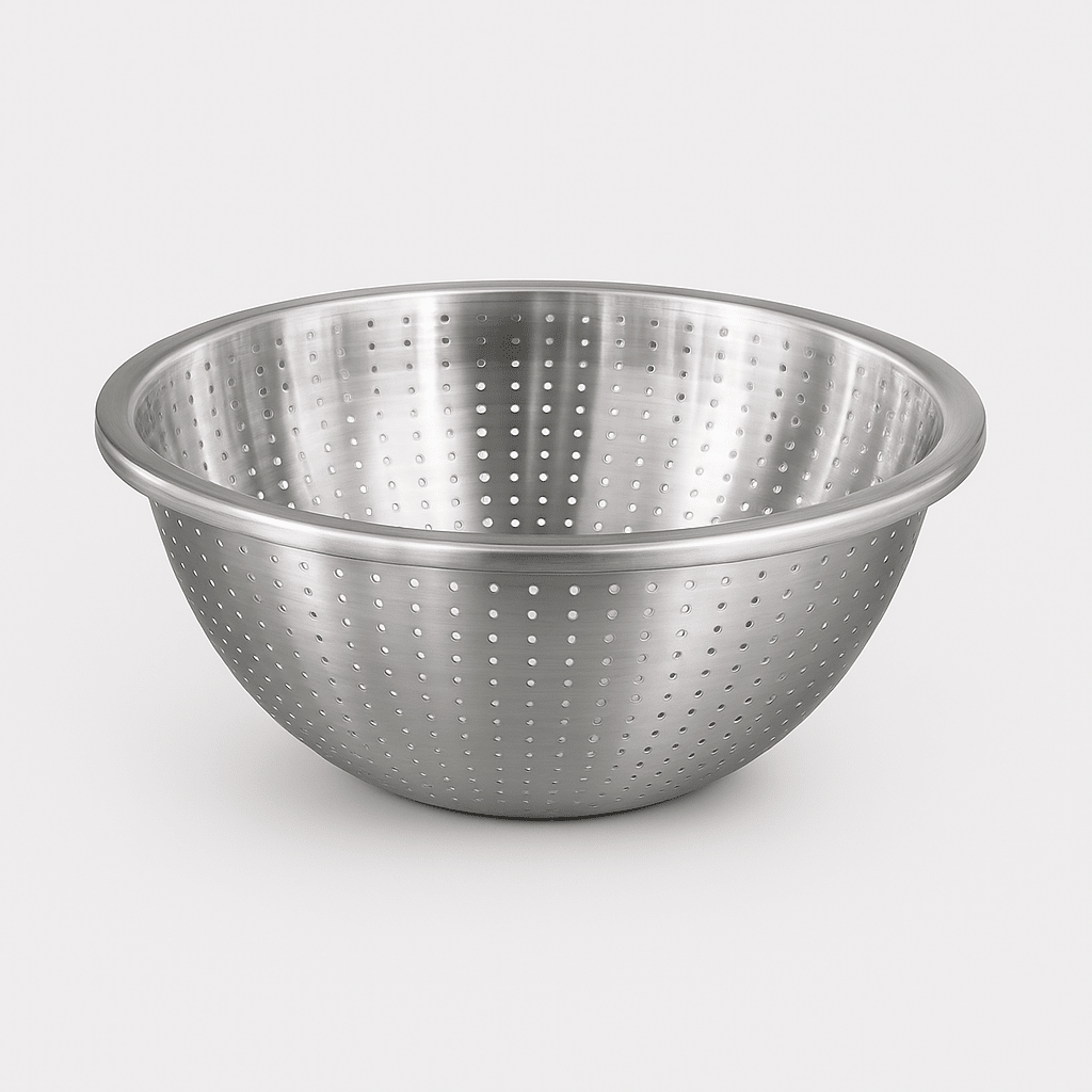 Colander - S/S - Perforated - 240mm(˜) - Whisk Hospitality - 395908