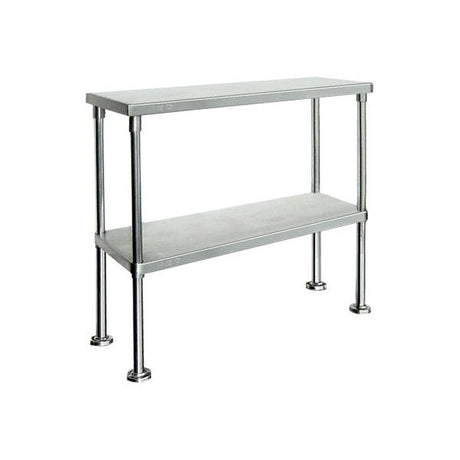 WBO2 - 1800 Double Tier Workbench Overshelf - Whisk Hospitality - WBO2-1800