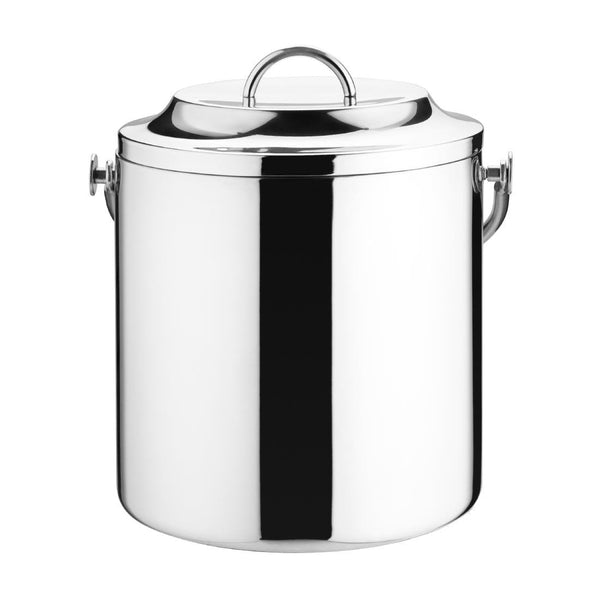 Olympia Double Wall Ice Pail St/St - 3.3Ltr C569 - Whisk Hospitality - C569