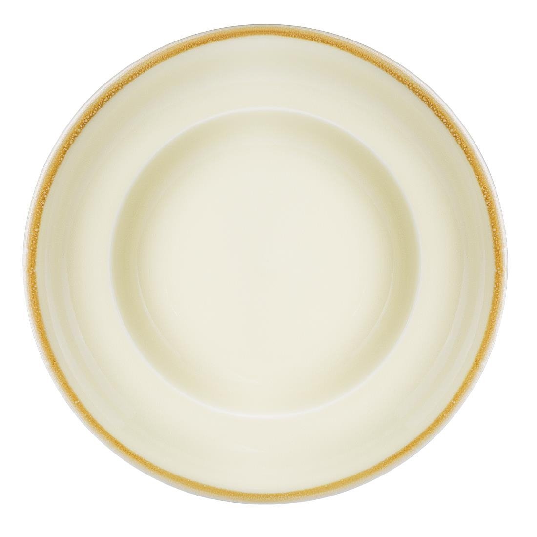 Olympia Kiln Sandstone Pasta Bowl - 250x58mm 9 3/4" 340ml 12oz (Box 4) DC304 - Whisk Hospitality - DC304