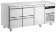 Inomak Under Bar Fridge 1 Door 4 Drawers UBD4000 - Whisk Hospitality - UBD4000