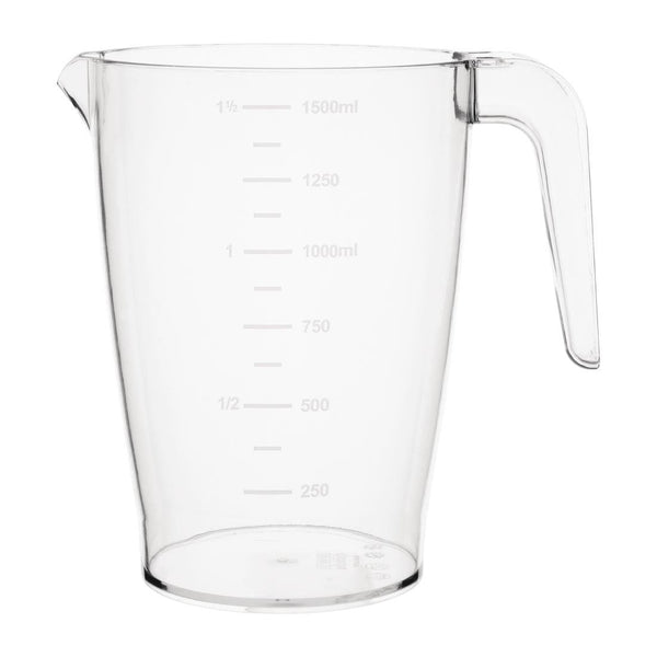 Olympia Kristallon PC Stacking Jug - 1.5Ltr 50.72fl oz FB892 - Whisk Hospitality - FB892