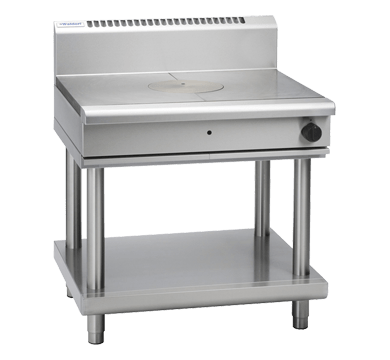 Waldorf 800 Series Rn8100G Ls 900Mm Gas Target Top Leg Stand - Whisk Hospitality - RN8100G-LS