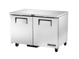 True Refrigeration Undercounter Foodservice Freezer, 2 Solid Swing Doors - TUC - 48F - HC - Whisk Hospitality - TUC-48F-HC