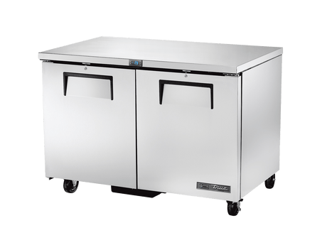 True Refrigeration Undercounter Foodservice Freezer, 2 Solid Swing Doors - TUC - 48F - HC - Whisk Hospitality - TUC-48F-HC