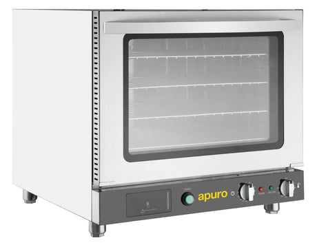 Apuro Convection Oven with Steam - 4x435x315mm JA371-A - Whisk Hospitality - JA371-A