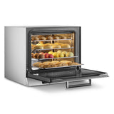 SMEG ALFA43XE1HDS Multifunction humidified oven with adjustable fan speed - multi step programming - built - in recipes - LCD 4 tray - Whisk Hospitality - ALFA43XE1HDS