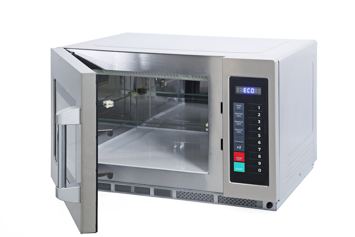 Sammic 1800W STATIC CERAMIC BASE MICROWAVE with SHELF KIT MO - 1834 - Whisk Hospitality - MO-1834