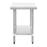 Vogue St/St Cutting Board Table - 900x600x900mm CB911 - Whisk Hospitality - CB911