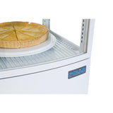 Polar C - Series Energy Efficient Curved Door Display Fridge White - 86Ltr CX576 - A - Whisk Hospitality - CX576-A