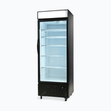 Bromic Upright Display Fridge - 659L - 1 Door - Flat Glass - Lightbox - Whisk Hospitality - GM0690LB