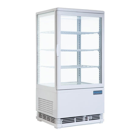 Polar C - Series Energy Efficient Display Fridge White - 68Ltr CX578 - A - Whisk Hospitality - CX578-A