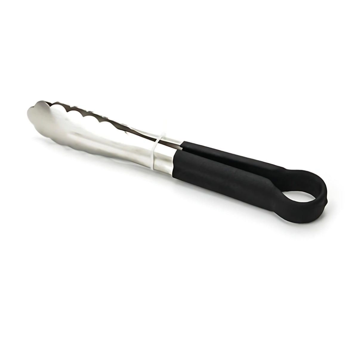 Tongs - S/S - Anti-Slippery - Black - 255mm - 10" - Whisk Hospitality - 9466