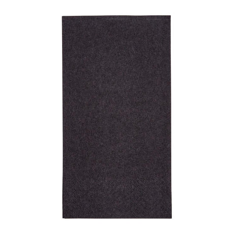 Fiesta Recyclable 33cm 2 ply 8 Fold Black Lunch Napkin (Pack 2000) FE233 - Whisk Hospitality - FE233