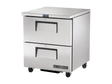 True Refrigeration Undercounter Foodservice Freezer, 2 Drawers - TUC - 27F - D - 2 - HC - Whisk Hospitality - TUC-27F-D-2-HC