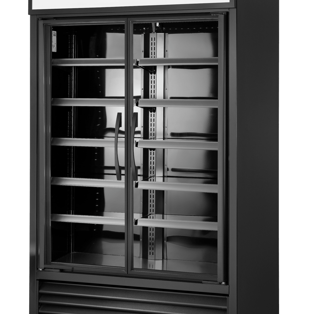 True Refrigeration Visual Retail Merchandiser Refrigerator 2 Full Glass ...
