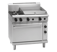 Waldorf 800 Series Rnl8616Ge 900Mm Gas Range Electric Static Oven Low Back Version - Whisk Hospitality - RNL8616GE