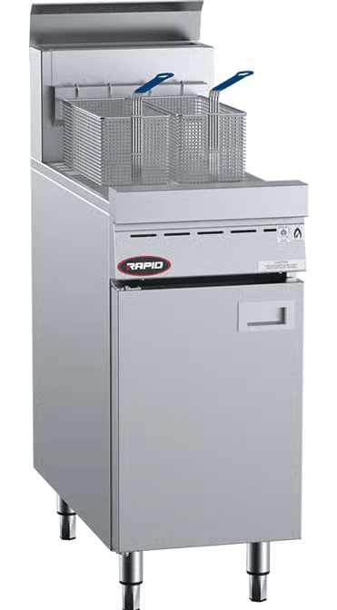 B+S RF-400 Natural Gas Rapid Fryer - Whisk Hospitality - 3PA-8767-RF-400-NAT