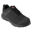 Slipbuster Ironis Safety Trainer Flyknit Polyester Mesh Black - UK 9 EU 43 BA178 - 43 - Whisk Hospitality - BA178-43