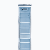 Bromic Upright Display Fridge - 372L - 1 Door - Flat Glass - White with Silver Trim - Whisk Hospitality - GM0374-NR