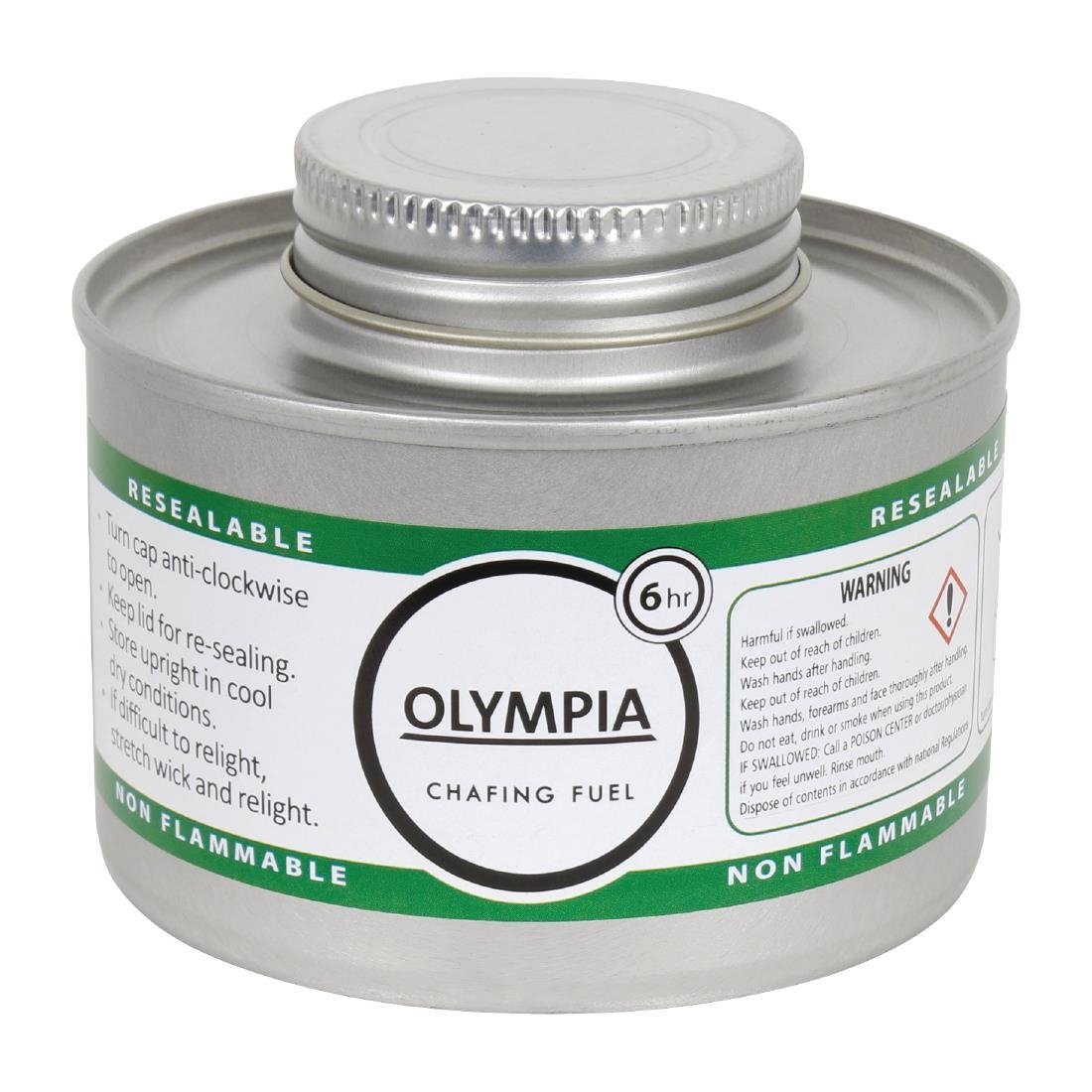 Olympia Chafing Liquid Fuel 6 Hour (Pack 12) CB735 - Whisk Hospitality - CB735
