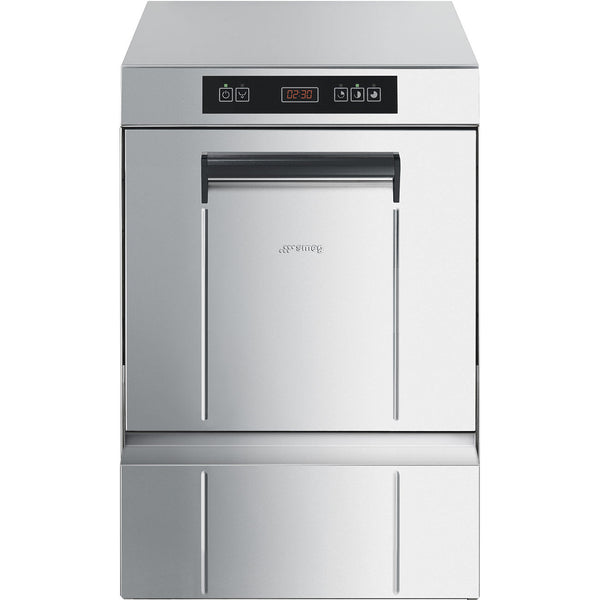 SMEG SPG405MAU ecoLINE underbench glasswasher - 15 Amp - 400x400 basket Electronic control - 3 cycles - Whisk Hospitality - SPG405MAU