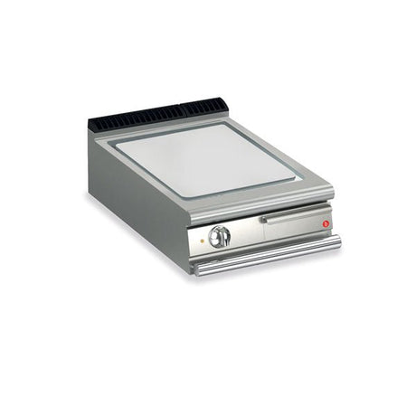 BARON 1 Burner Electric Fry Top With Smooth Mild Steel Plate And Thermostatic Control Q90SFT/E600 - Whisk Hospitality - Q90SFT/E600