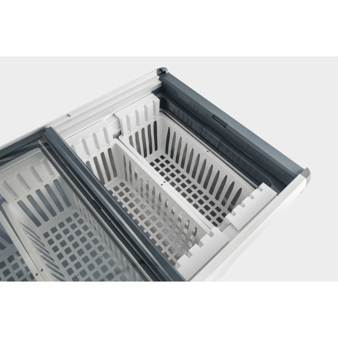 Thermaster 336L Chest Freezer with Flat Glass Sliding Lids - WD336G - Whisk Hospitality - WD336G