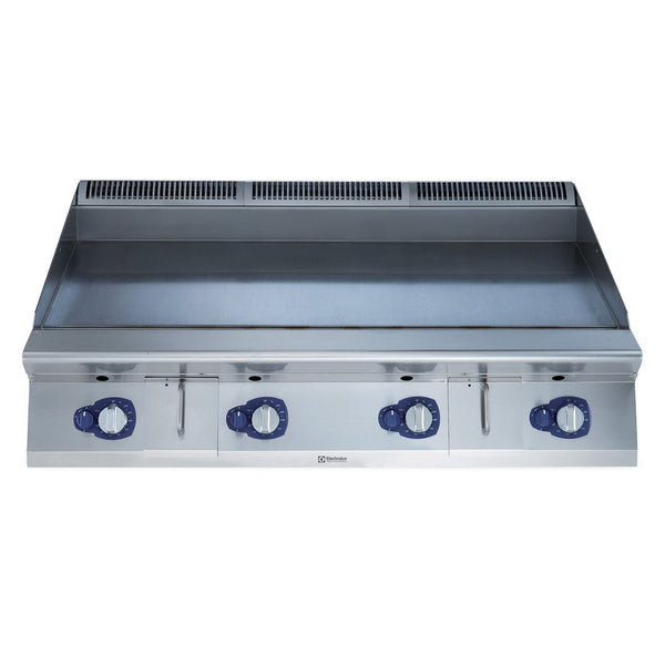 Electrolux 900XP Gas Griddle Plate with Smooth NitroChrome3 Plate 1200mm E9IIKAAOMIA - Whisk Hospitality - E9IIKAAOMIA