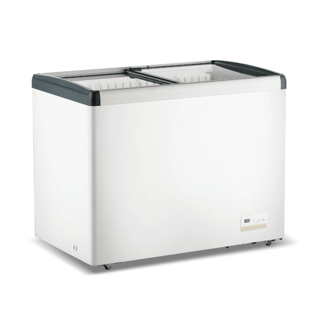 Thermaster 336L Chest Freezer with Flat Glass Sliding Lids - WD336G - Whisk Hospitality - WD336G