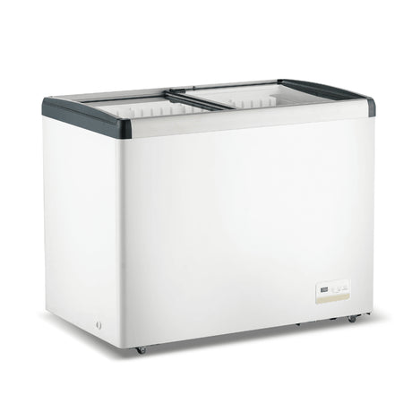 Thermaster 336L Chest Freezer with Flat Glass Sliding Lids - WD336G - Whisk Hospitality - WD336G