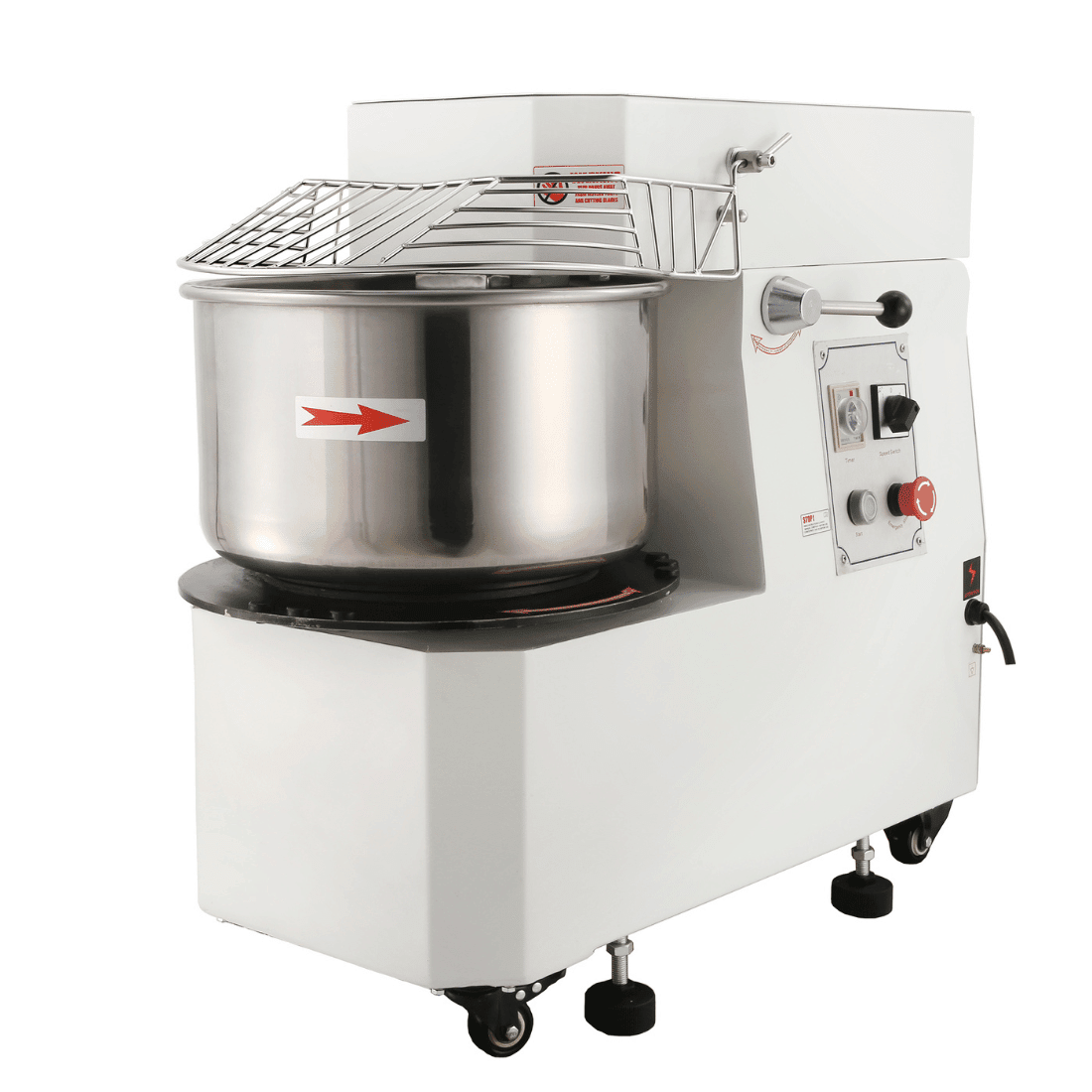 Yasaki Tilting Head Removable Bowl 20L Spiral Mixer HTD - 20L - Whisk Hospitality - HTD-20L