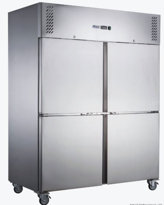 FED - X XURC1410S2V 4 Split Door Fridge - Whisk Hospitality - 3PA-7688-FED-XURC1410S2V