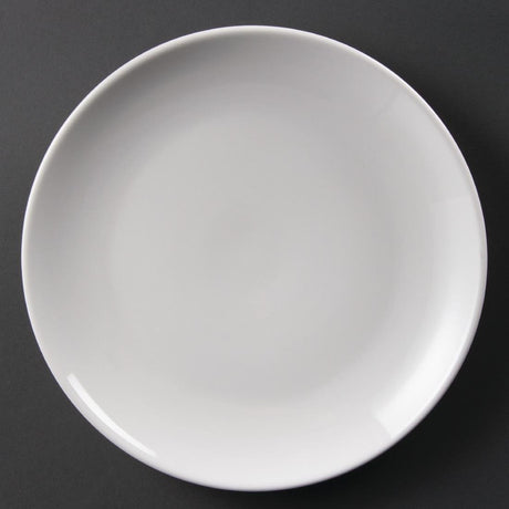 Olympia Whiteware Coupe Plate - 25cm 10" (Box 12) U079 - Whisk Hospitality - U079