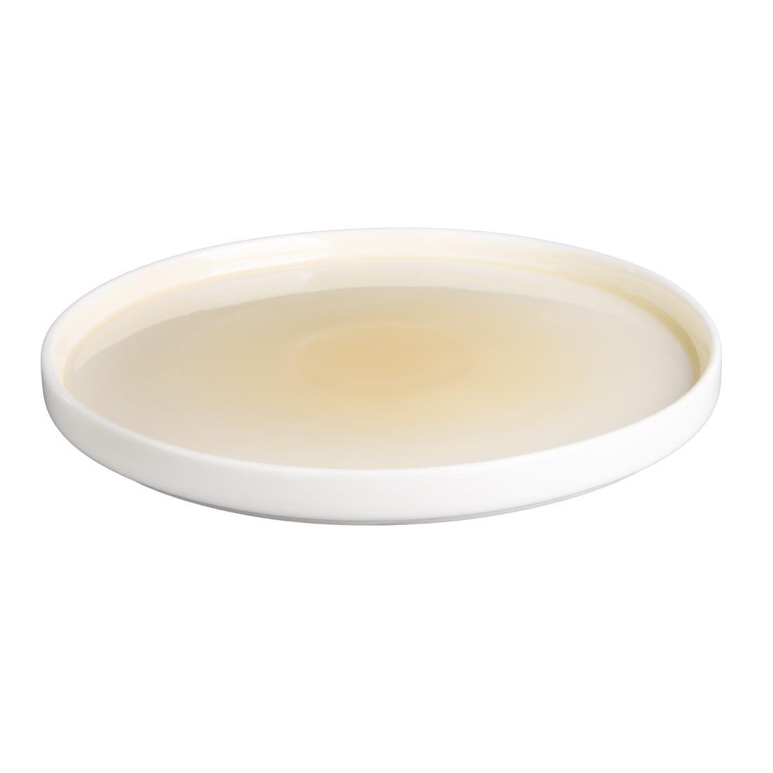 Olympia Fondant Plate Lemon - 270mm 10 2/3" (Box 4) CU416 - Whisk Hospitality - CU416