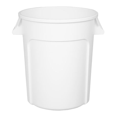 Vogue Round Container Bin White - 76Ltr GG793 - Whisk Hospitality - GG793