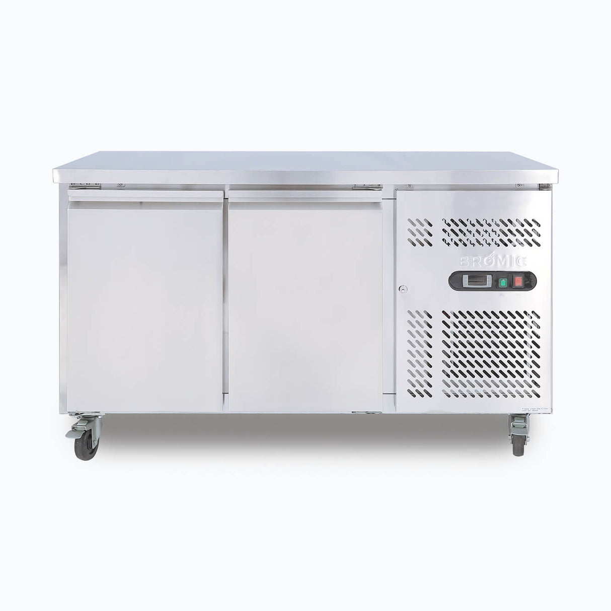 Bromic Under Bench Fridge - 282L - 2 Doors - Stainless Steel - Whisk Hospitality - UBC1360SD-NR