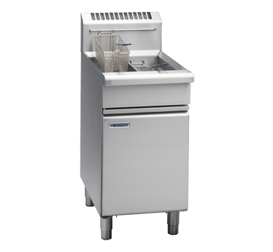 Waldorf 800 Series Fnl8226G 450Mm Twin Pan Gas Fryer Low Back Version - Whisk Hospitality - FNL8226G