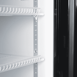 Bromic Upright Display Fridge - 960L - 2 Doors - Flat Glass - Cassette - Black - Whisk Hospitality - GM1000LBCAS